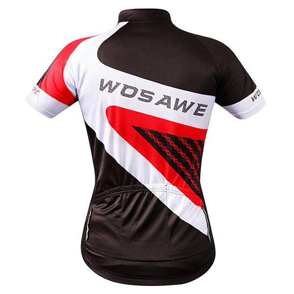 Simple Gear Pattern Short Sleeve Jersey + Shorts Outdoor Cycling Suits For Unisex
