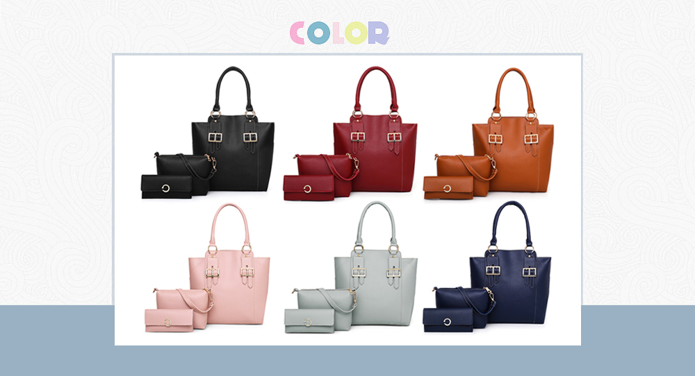 Women Handbag Shoulder Bag Purse Set